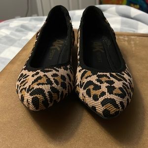 Cheetah print flats